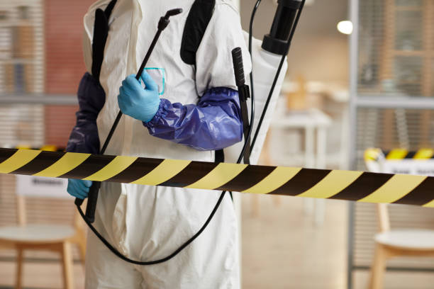 Professional Biohazard Cleanup technician working in Peachtree City, GA